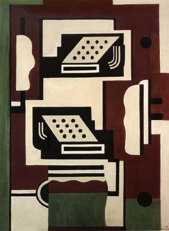 Fernard Leger Composition aux Deux Machines a Ecrire